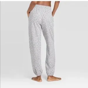 Grey Target Leopard Sweatpants Lily Loves Sleep Jogger Pants Leopard